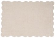 Mata stołowa z mieszanki lnu 30x43 cm Noura – Tiseco Home Studio