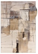 Szaro-beżowy dywan 133x190 cm Beruti – Universal