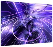 Obraz abstrakcji technicznej (70x50 cm)