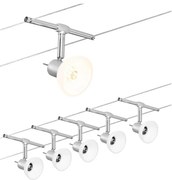 Paulmann 94136 - Zestaw 5xGU5,3/10W reflektor SHEELA 230V chrom błyszczący