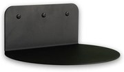 Czarna metalowa półka 30 cm Flex – Spinder Design
