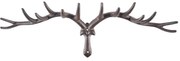 Brązowy metalowy wieszak ścienny – Esschert Design