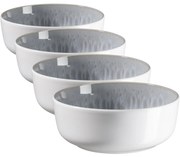Mäser Zestaw misek Lunaria Grey 15,5 cm, 4 szt., 15,5 cm