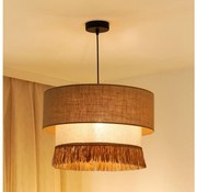 Brilagi - Lampa wisząca WINNETOU BOHO 1xE27/15W/230V pr. 45 cm brąz/krem