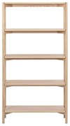 Regał w dekorze dębu w naturalnym kolorze 86x160x30 cm Braidwood – Actona