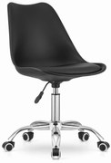 Czarne krzesło biurowe PANSY