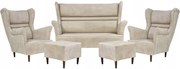 Zestaw wypoczynkowy sofa + 2 fotele Family Meble