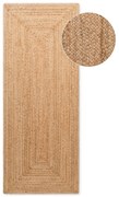 Dwustronny chodnik z juty tkany ręcznie w naturalnym kolorze 80x200 cm Sharmila Natural Brown – Hanse Home