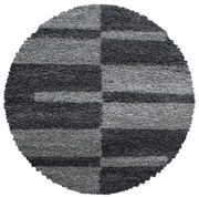Ciemnoszary okrągły dywan ø 160 cm Gala – Ayyildiz Carpets