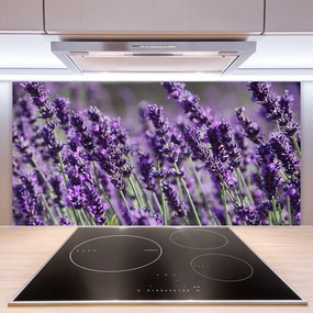 Panel Kuchenny Kompozycja Kwiatowa Na Szkle