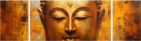 Obraz - Budda, obraz olejny (170x50 cm)