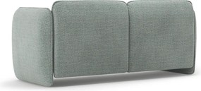 Niebieska sofa z tkaniny szenilowej 168 cm Georgia – Micadoni