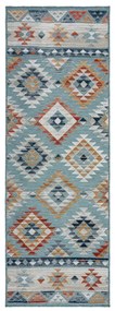 Niebieski chodnik odpowiedni na zewnątrz 80x230 cm Avery Blue – Flair Rugs