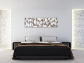 Obraz - Ułożone tulipany (170x50 cm)