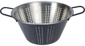 Durszlak metalowy ze stali nierdzewnej, wygodne uchwyty, Ø 22 cm