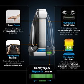 Fotel gamingowy Diablo X.Eye Prime, Normal Size, Burned Black
