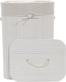 Bambusowy kosz na pranie ZORA, 72 l