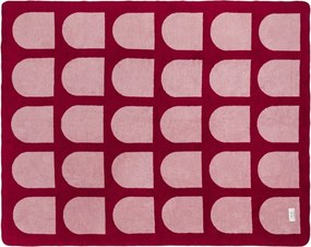 Czerwono-różowy koc 150x200 cm Gilli – noo.ma