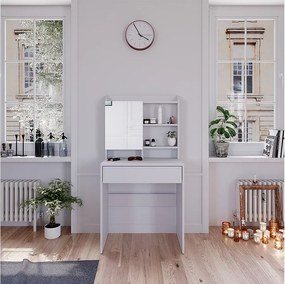 Stolik do przebierania biały 70x40x136 laura