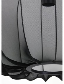 Czarna lampa sufitowa ø 50 cm Plumeria – Light &amp; Living