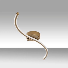Lampa sufitowa LED w kolorze złota 10x67 cm Yilan – Opviq lights