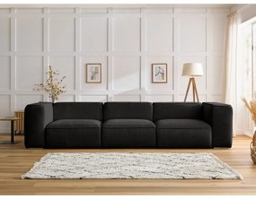 Czarna sofa 345 cm Zephyr – Bobochic Paris