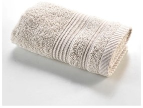 Beżowy bawełniany ręcznik frotte 30x50 cm Tendresse – douceur d'intérieur