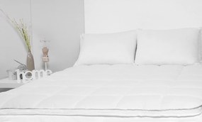 DWUWARSTWOWY Ochraniacz na materac - TOPPER 160 x 200 cm