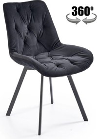 Krzesło do jadalni K519 Halmar z obrotowym siedziskiem