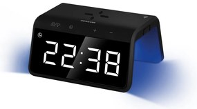 Sencor SDC 7900 Qi zegar z ładowarką, czarny
