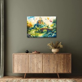 Obraz - Baśniowy zamek (70x50 cm)