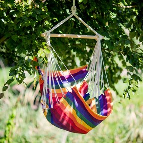 Krzesło brazylijskie 100 x 130 cm paski PATIO