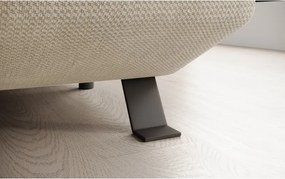 Narożnik RAVEN XL wolnostojący z funkcją spania tkanina Artico 37430 Perłowy WERSAL