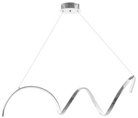 LAMPA SUFITOWA WISZĄCA LED LHJ025-CP CHROME