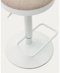 Beżowe hokery zestaw 2 szt. 58 cm Zaib – Kave Home