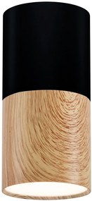 Czarna lampa tuba do nowoczesnego wnętrza - 4X K072 L5-S12