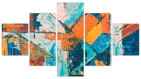 Obraz - Abstrakcja (125x70 cm)
