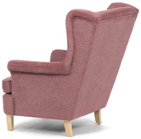 Fotel na uszach PINK2, różowy