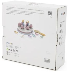 Viga polarb drewniane ciasto tort urodzinowy do krojenia