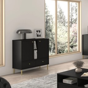 Komoda TORINO 100 cm do Salonu Sypialni Grafit