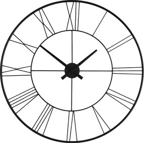 Zegar ścienny w stylu industrialnym ARATIO, Ø 70 cm