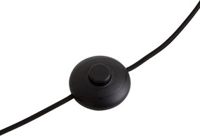 Lampa stojąca w stylu vintage złota 193 cm 3-światłowa - Botanica