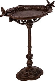 STILISTA Poidło żeliwne dla ptaków 45 x 29 cm, antyczny brąz