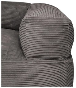 Musztardowy sztruksowy worek do siedzenia Sofa MooG – SLOWDOWN