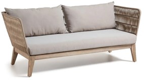 Beżowa sofa 3-osobowa Kave Home Bellano