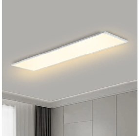 Brilagi - Ściemnialne oświetlenie LED SLIMFRAME LED/58W/230V 120x30 cm biały + pilot