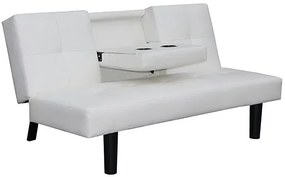 Nowoczesna wielofunkcyjna sofa Alexis - biała