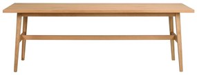 Stół w dekorze dębu 100x220 cm Plainfield – Rowico