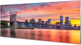 Panel nad Blat Kuchenny Poranny Widok na Most