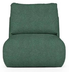 Zielony fotel z materiału bouclé Mirel – Rodier
